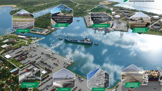 Типовые решения при обустройстве портов и логистических терминалов